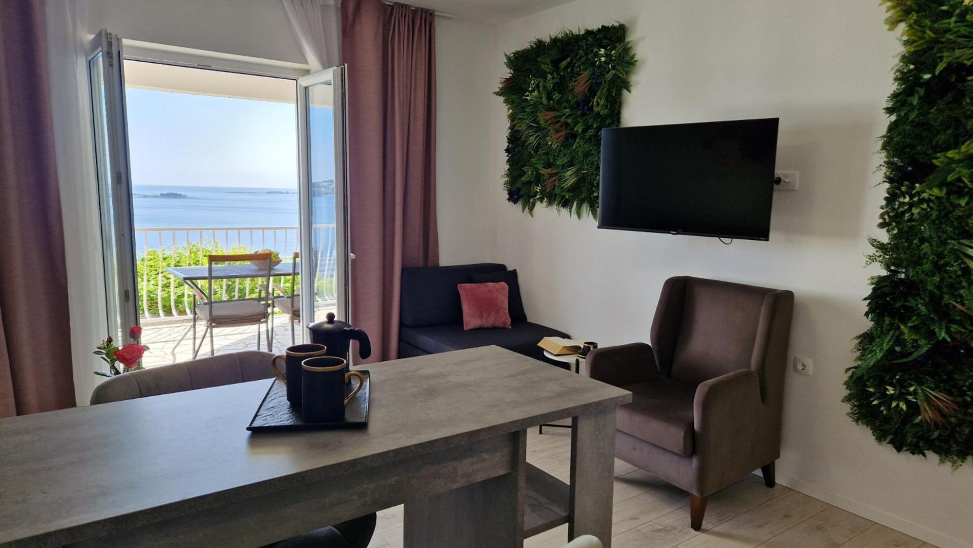 Arba Seaview Residences Apartments Mlini Buitenkant foto
