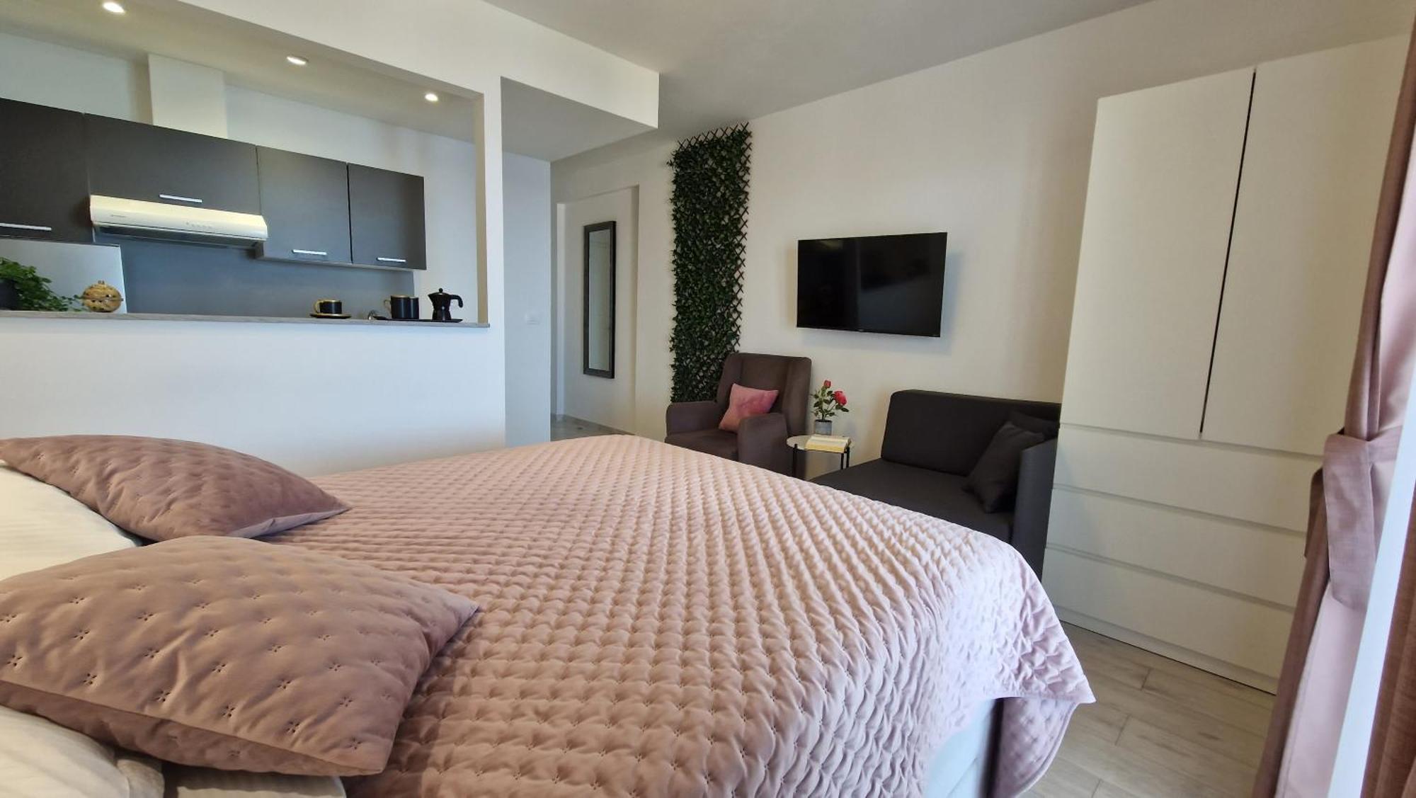 Arba Seaview Residences Apartments Mlini Buitenkant foto