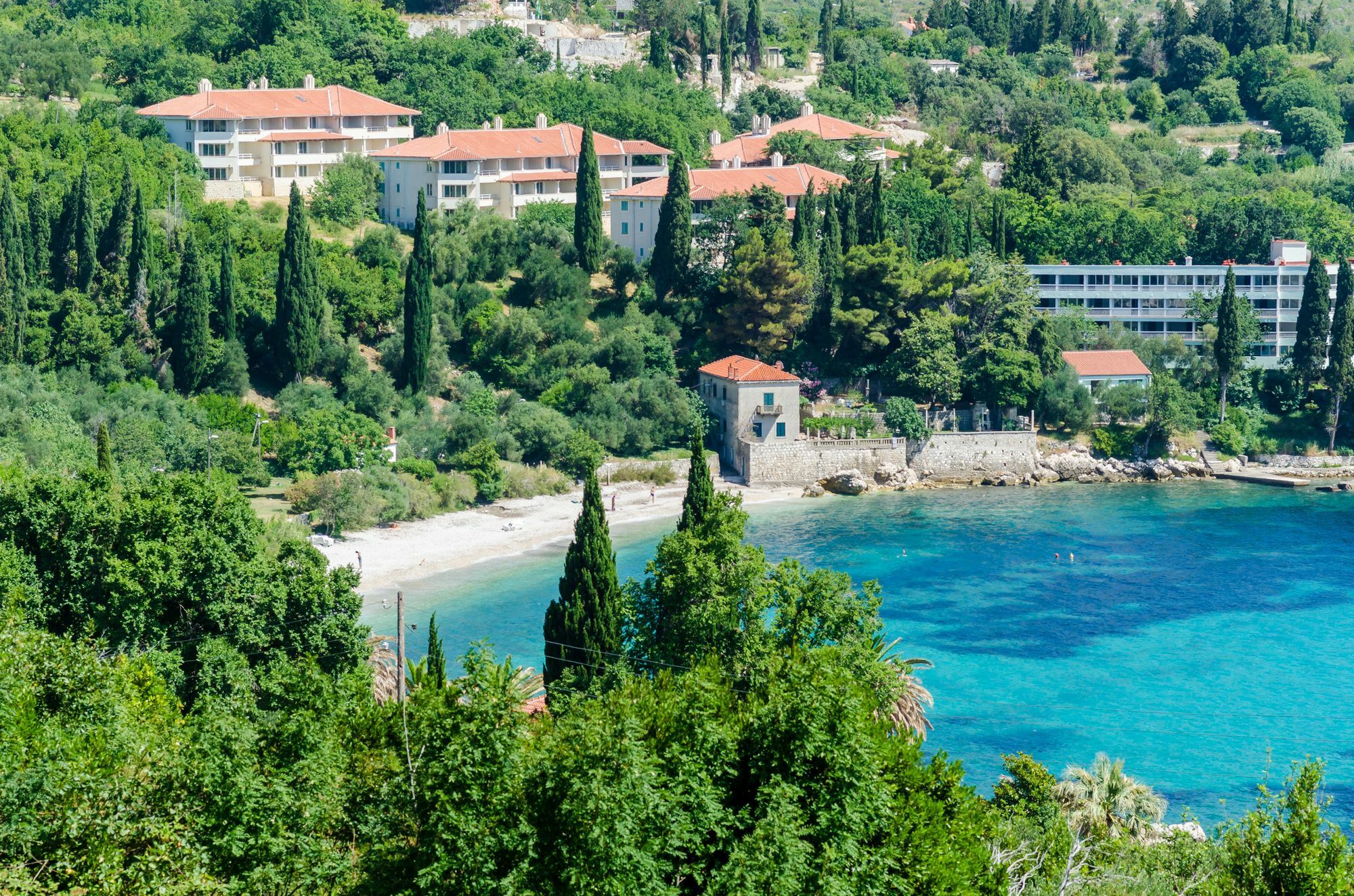 Arba Seaview Residences Apartments Mlini Buitenkant foto